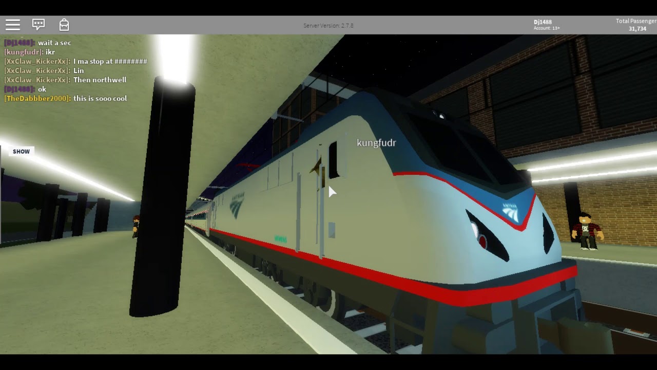 Roblox Amtrak Games