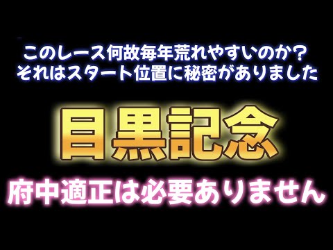 目黒記念、本命候補はこの馬になりました。