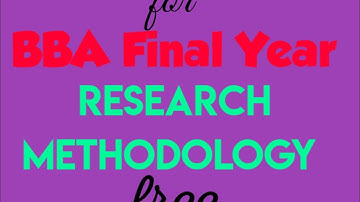 Research Methodology/ Business Statistics: Hypothesis Testing ( Class 1)