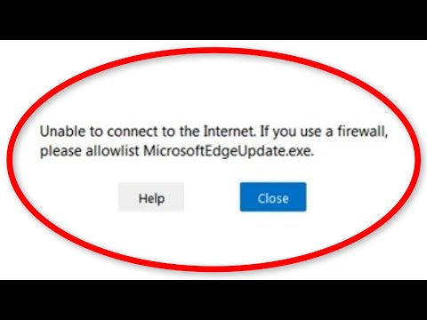 How To Fix Microsoft Edge Installation Error Windows 10/8/7 - Unable To Connect To The Internet