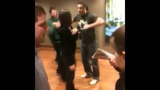 MMA fighter bar brawl