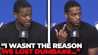 De'Aaron Fox Checks Reporter For Calling Him Out