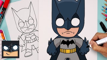 How To Draw Batman | Step by Step Art Lesson for Beginners