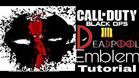 Call of Duty Black Ops 4 Cod Bo4 Emblem Tutorial