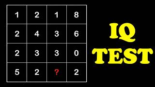 Can You Solve This Number Grid in 30 Seconds? | IQ Test screenshot 3