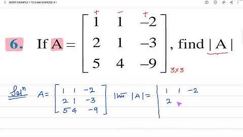 #3-Determinants I NCERT Exercise 4.1 I Q6,Q7,Q8 I Determinants Class 12th I Class 12 Maths Chapter 4