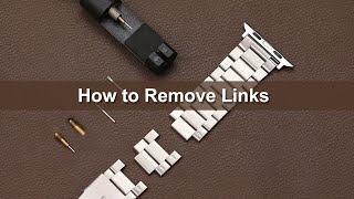 How to adjust the stainless steel watch band? WR987C21