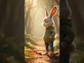 The Rabbit &amp; the Ant #viral #shortvideo #shorts #ai #anime #story #video #creative #shortvideo #art