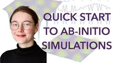 Quick start to performing ab-initio simulations | VASP Lecture