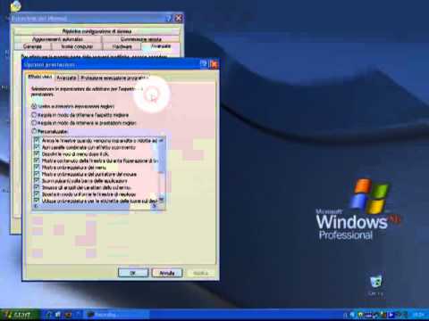 Video: Come Ottimizzare Le Prestazioni Di Windows XP
