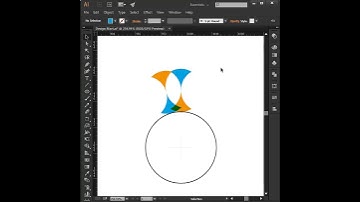 Flower Logo design with Rotate and Shape Builder tool on Adobe Illustrator