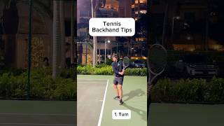 Tennis Backhand Tips