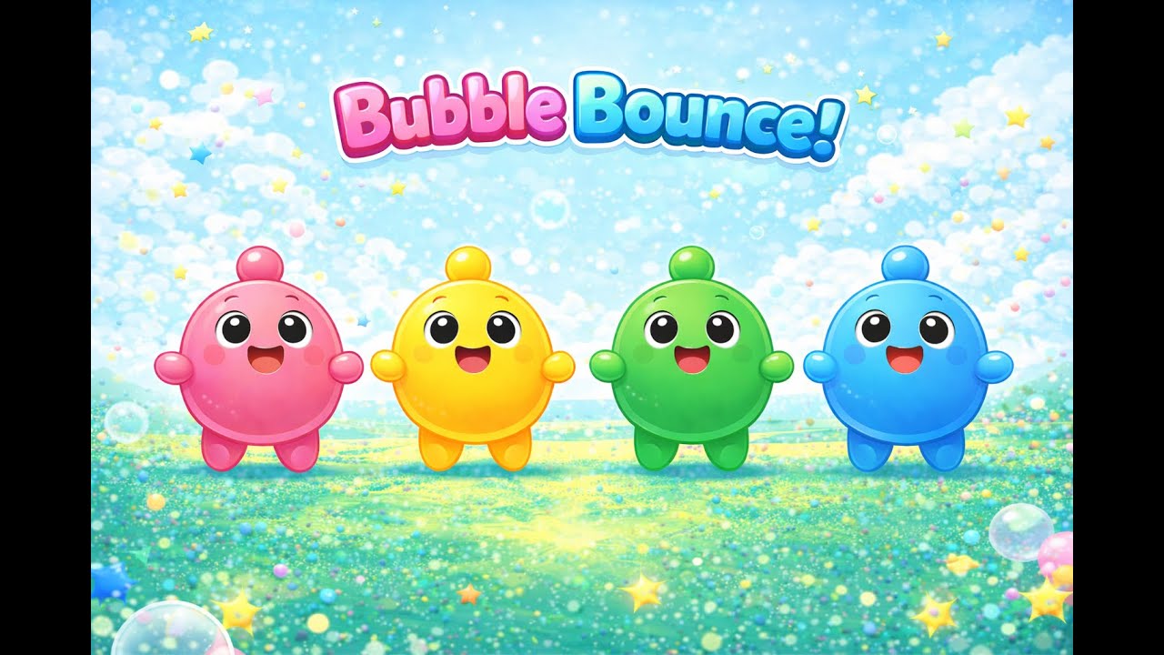 Bubble Bounce | BubbliBop Dance Song for Toddlers