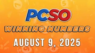 P62.9M Jackpot Grand Lotto 6/55, 2D, 3D, 6D, and Lotto 6/42 | August 9, 2025