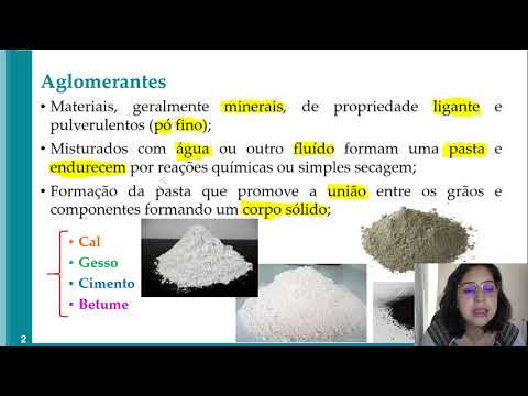 Vídeo: Cimento cal-pozolânico: produção e aplicação