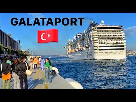 Новая Достопримечательность в Стамбуле, Самый красивый круизный порт в Стамбуле ГАЛАТАПОРТ