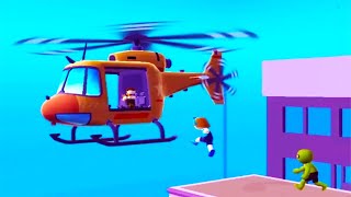 Helicopter Escape 3D level 21