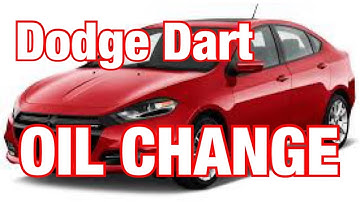 2013 Dodge Dart Oil Change - 1.4L Multi-Air Turbo Fiat Abarth