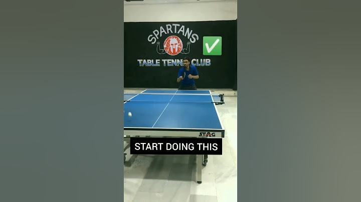 Avoid Hitting Flat Smash On Backspin Ball❌Instead Try Spinning It| #tabletennis #tutorial