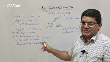 Residential Status and Income Tax Implications - CA Final