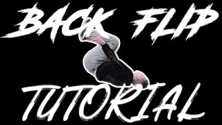 How to Back Flip | Tutorial w/Acrowill