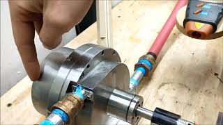 Low Pressure Tesla Turbine Pump Combo RAW ELECTRICAL POWER!