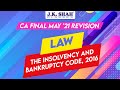 Corporate and Economic Laws |  Insolvency and Bankruptcy | CA Final May 21 Revision