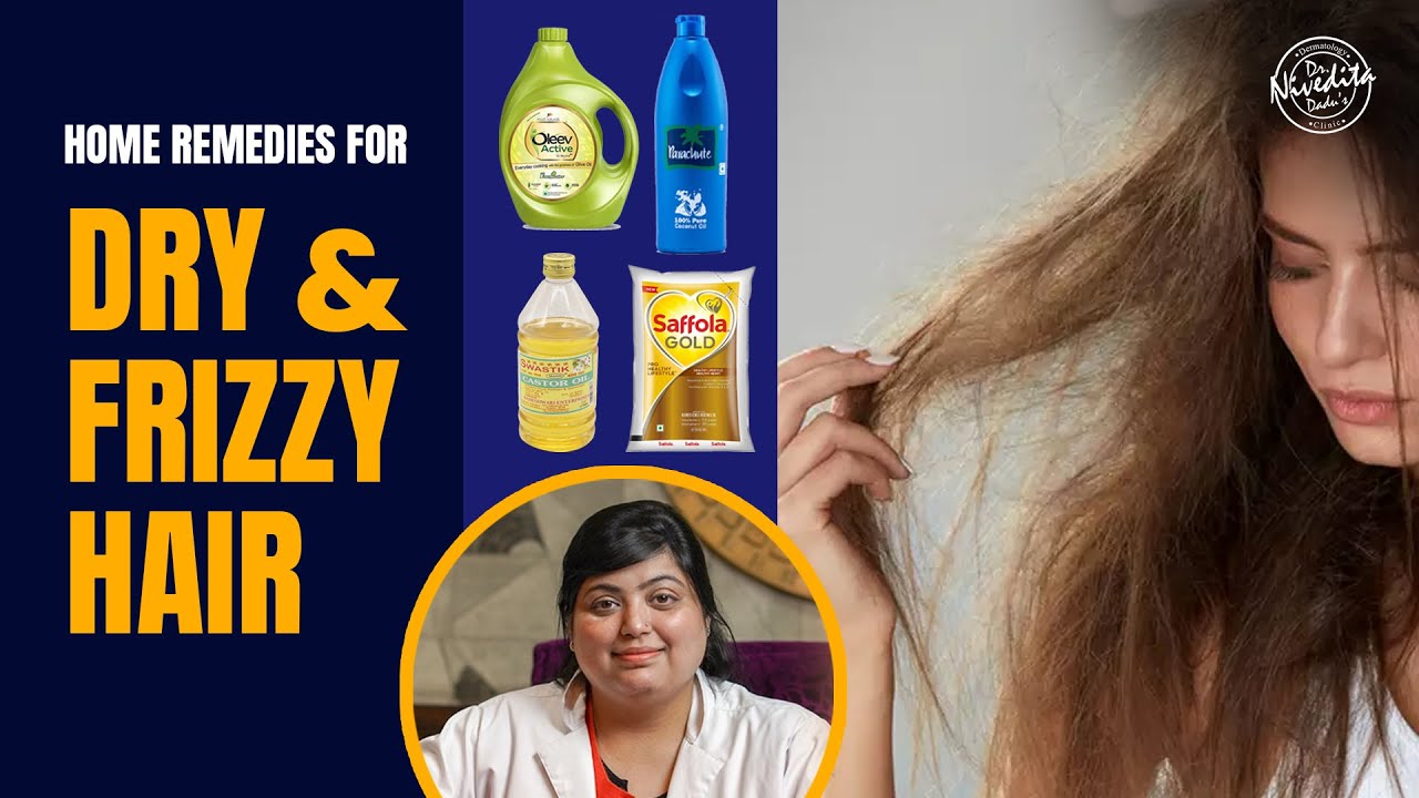 Natural Hair Masks For Dry, Frizzy & Damaged Hair | Home Remedy for Long  Strong & Shiny Hair - YouTube