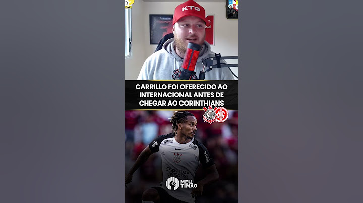 ANDRÉ CARRILLO FOI OFERECIDO AO INTERNACIONAL ANTES DE FECHAR COM O CORINTHIANS