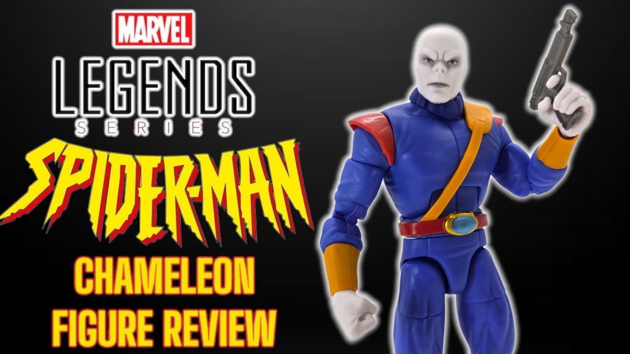 Marvel Legends Retro Chameleon Action Figure Review - YouTube