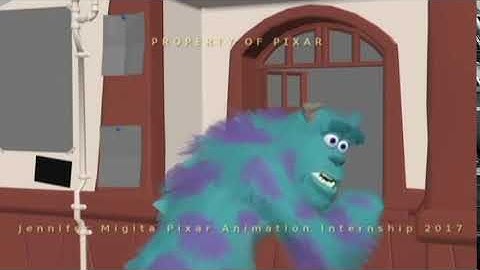 |Monsters Inc| Sully Test Animation with Sound Part 2