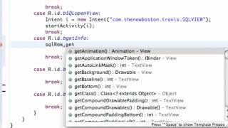 Android Application Development   121   Setting up more SQLite methods