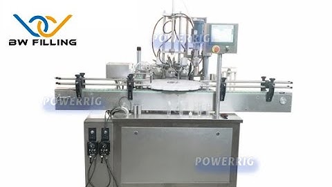 Eye Drops Filling Machine: One minute to show how does machine fill and cap automatically