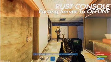 FORCING Random To Offline us -RUST console edition