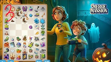 Merge Mansion | Haunted Halloween Part 3  👻👻 #merge #mergemansion