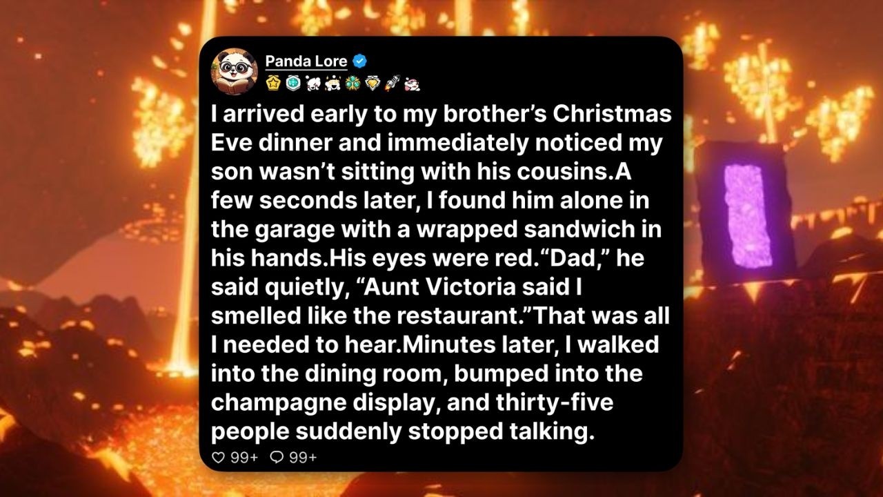« Il a haussé les épaules avant de murmurer : “Tante Victoria m’a dit de manger dans le couloir.” » C’était le réveillon de Noël chez mon frère Daniel, la maison pleine, trente-cinq personnes, la...