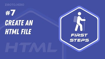 HTML Basics in Darija Arabic #7 Create an HTML File