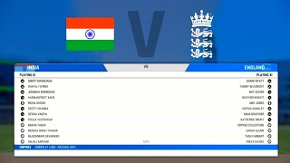 INDIA VS ENGLAND WOMAN 4th T20 Match LIVE देखिए,शुरू हुआ भारत इंग्लैंड के बीच चोथा T20 मैच, 28,Aug