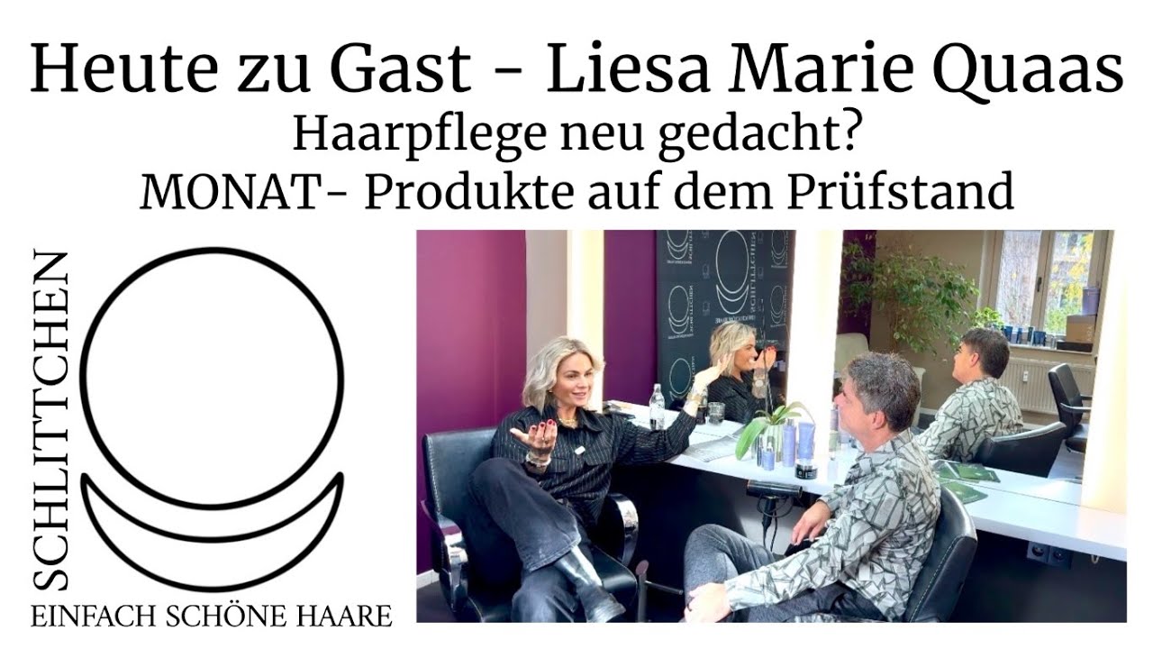 Liesa-Marie Quaas - Revolution fürs Haar? MONAT Haarpflege im Friseur Check!