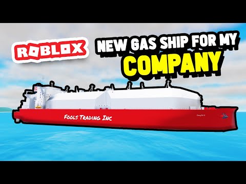 Building a GAS TRANSPORT COMPANY in Shipping Lanes (Roblox)