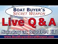 Live Q&amp;A Boater&#39;s Secret Weapon with Captain Matt