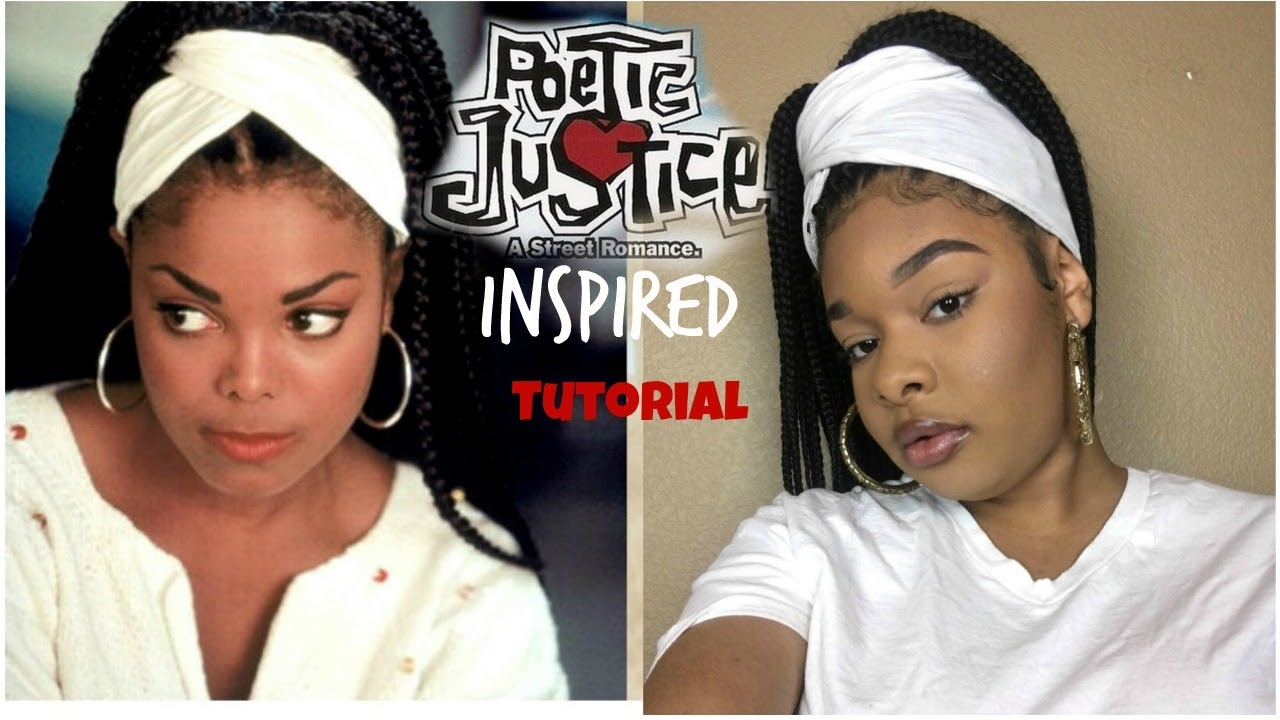Poetic Justice Vibes | Janet Jackson Makeup + Hair Transformation