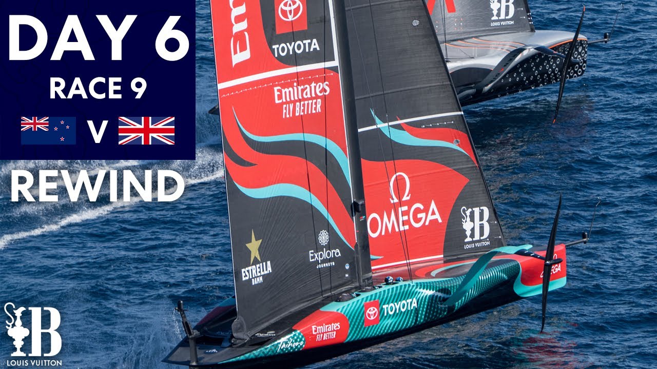 ⁣Three-peat Champions! | 37th America's Cup Day 6 | Highlights Rewind