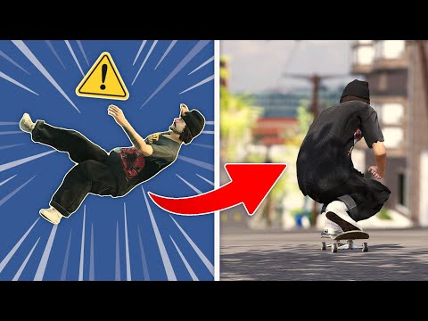EVERY TIME I FALL I CHANGE THE MAP! (Skater XL)