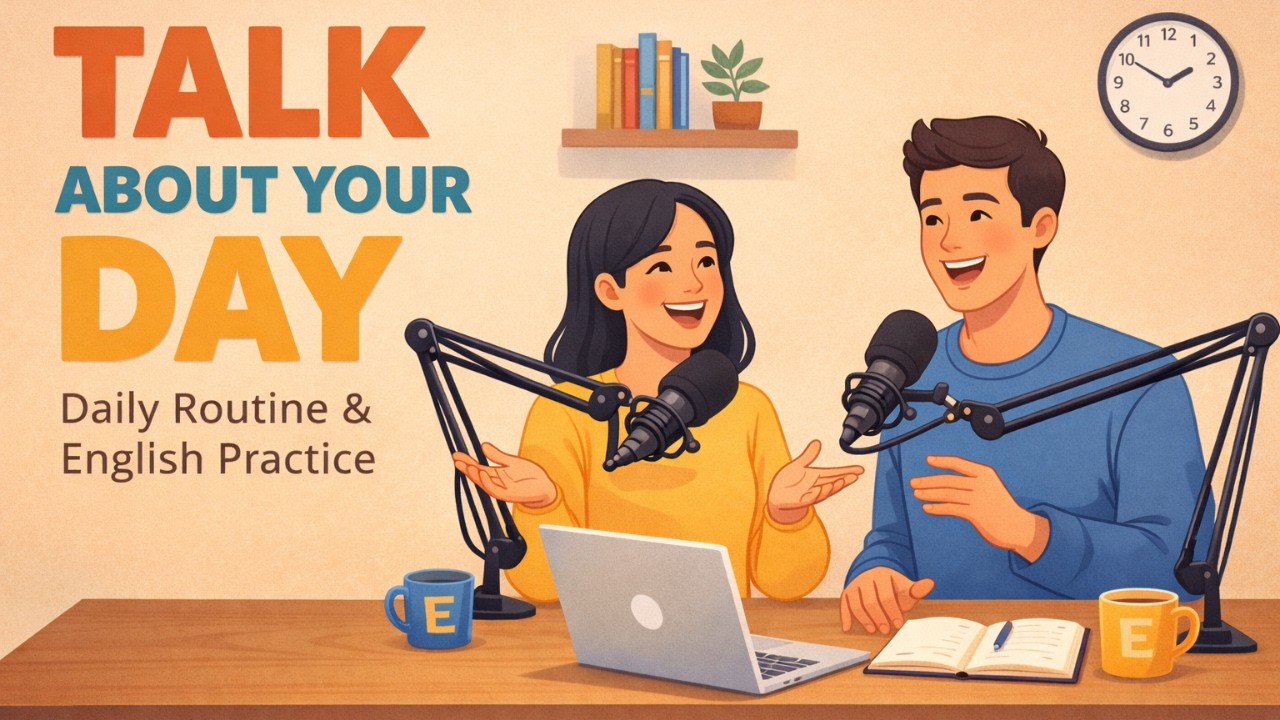 Talk About Your Day | Daily Routine and English Practice #englishlearning #englishspeakingpractice