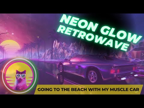 🌟 Back to 80's Nostalgia 🌟 Retrowave Mix Tape 4 - Going to the Beach with my Muscle Car