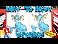 How To Draw Vaporeon Pokémon