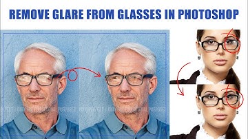 How to Remove Glare from Glasses in Photoshop | How to avoid it Before taking Photos | தமிழில்
