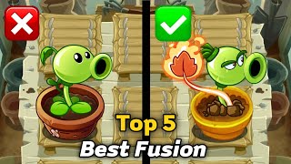 Top 5 Best Fusion Plants in Plants vs Zombies 2