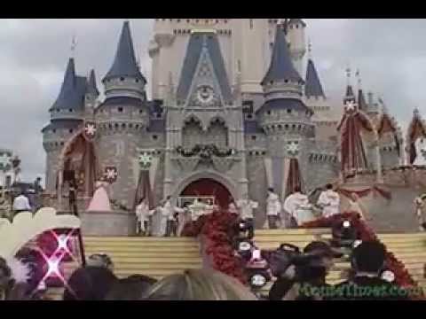 christmas parade taping at walt disney world